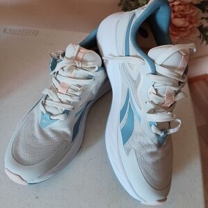 Reebok Women's Athletic Shoes in Blue and Cream